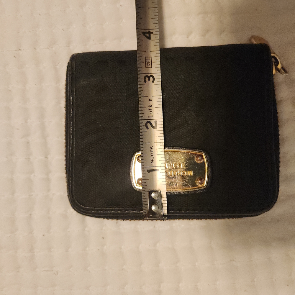 Michael Kors Black and Gold Wallet - Picture 8 of 8